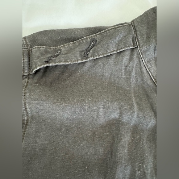 G Star Grey Linen Bomber Jacket size Medium - Picture 9 of 15